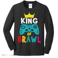 Brawl King Gamer Brawler Brawl Kids Long Sleeve Shirt thumb 0