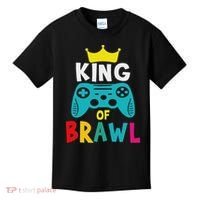 Brawl King Gamer Brawler Brawl Kids T-Shirt thumb 0