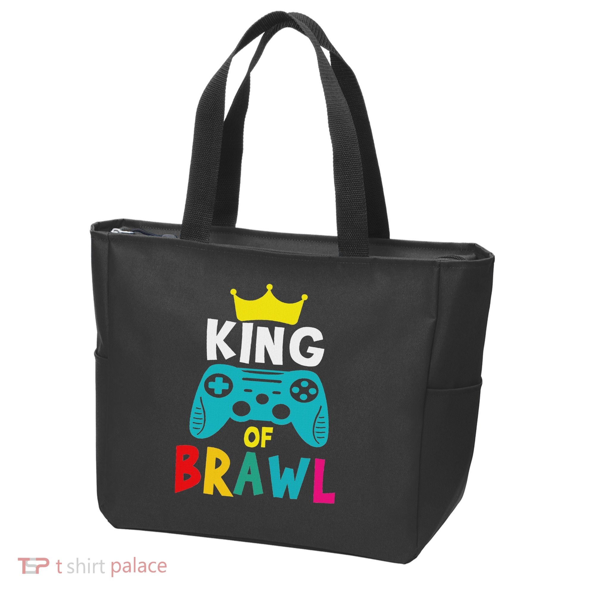 Brawl King Gamer Brawler Brawl Tote Bag