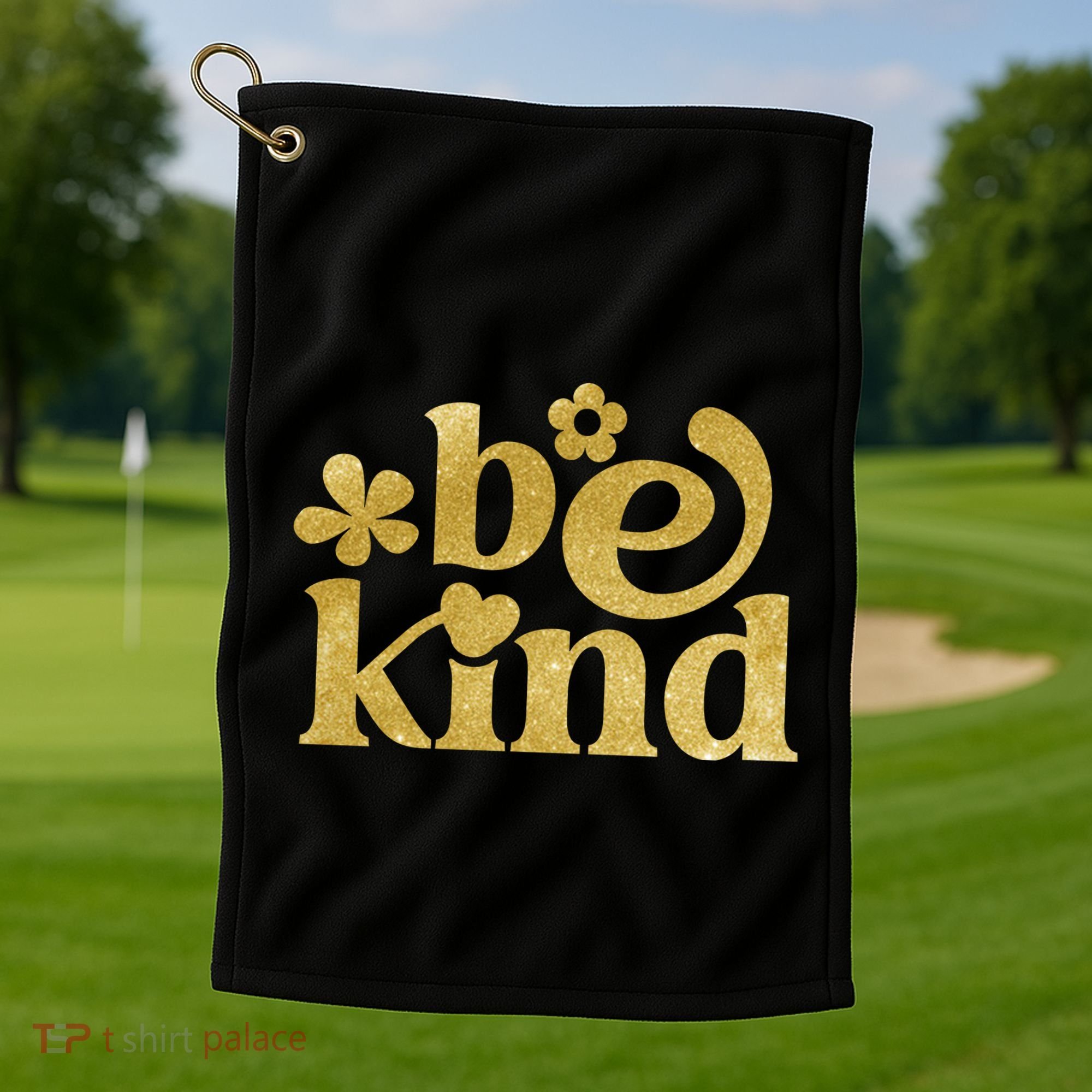Be Kind Gold Edition Golf Towel