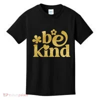 Be Kind Gold Edition Kids T-Shirt thumb 0