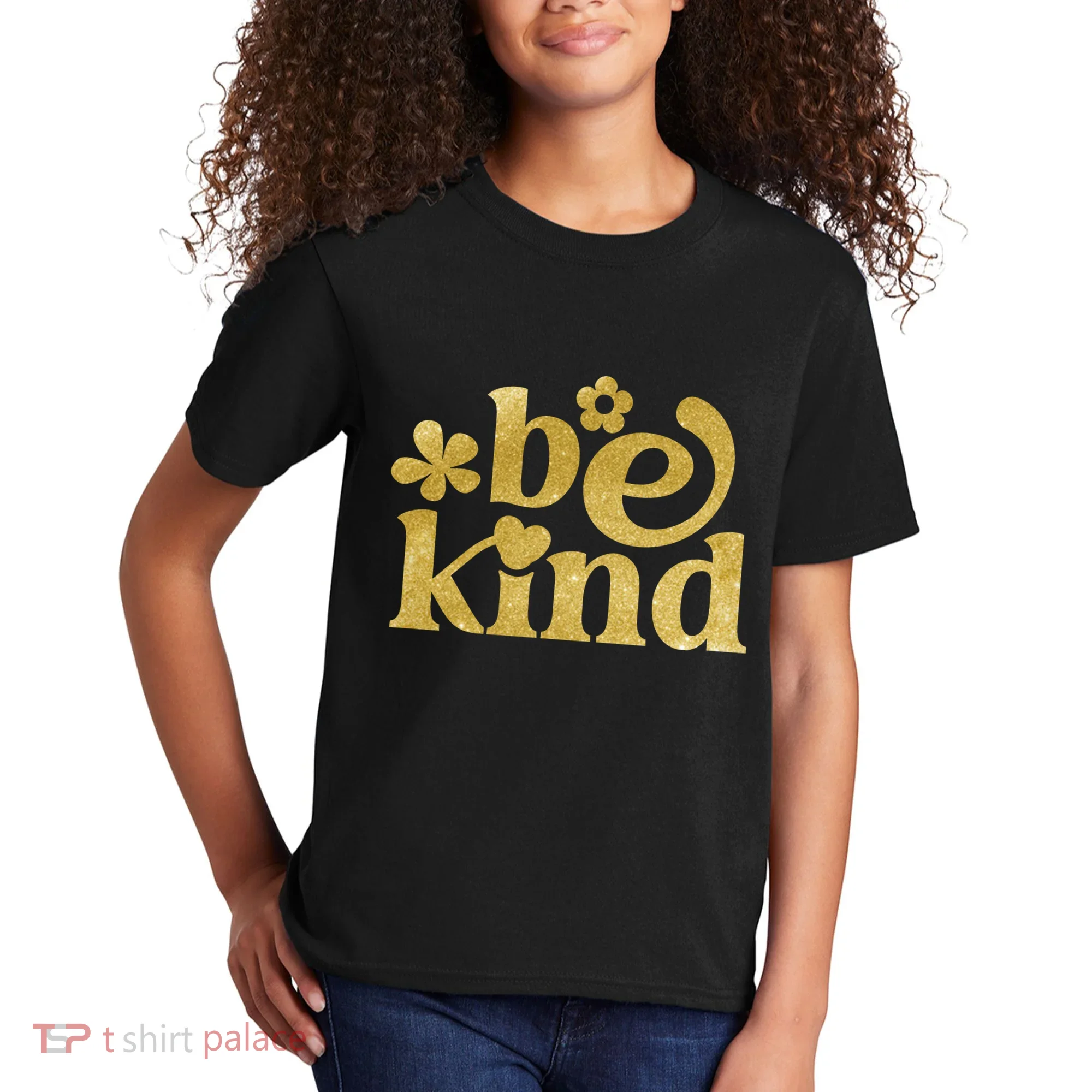 Be Kind Gold Edition Kids T-Shirt