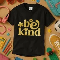 Be Kind Gold Edition Kids T-Shirt thumb 3