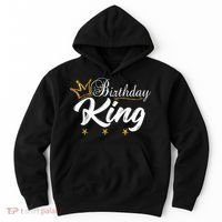 Birthday King Gold Crown Shirt For Boys And Men Hoodie thumb 0