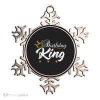 Birthday King Gold Crown Shirt For Boys And Men Ornament thumb 0