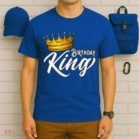 Birthday King Gift For Mens Birthday Birthday T-Shirt thumb 6