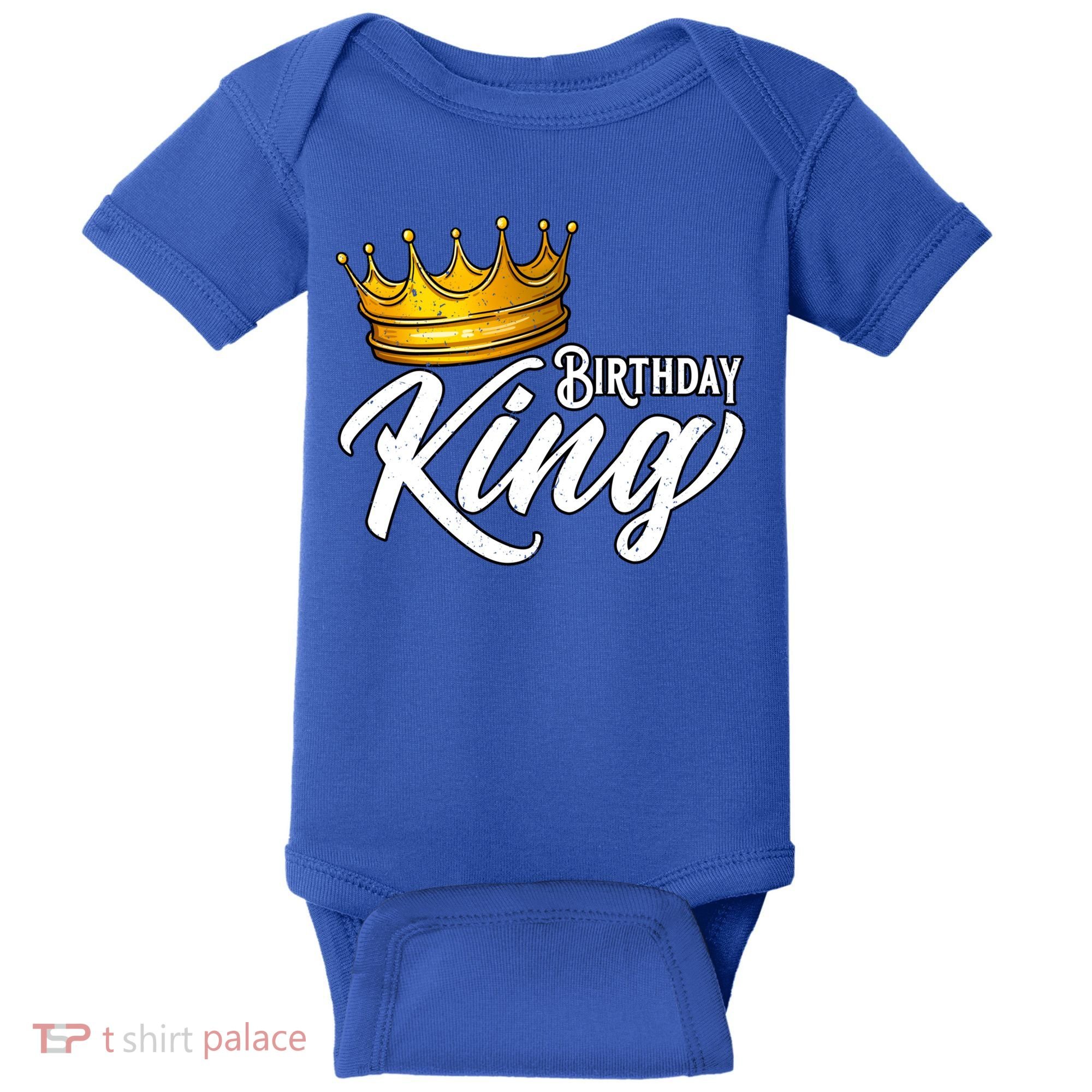 Birthday King Gift For Mens Birthday Birthday Baby Bodysuit