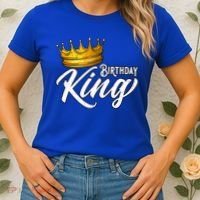 Birthday King Gift For Mens Birthday Birthday Women's T-Shirt thumb 2