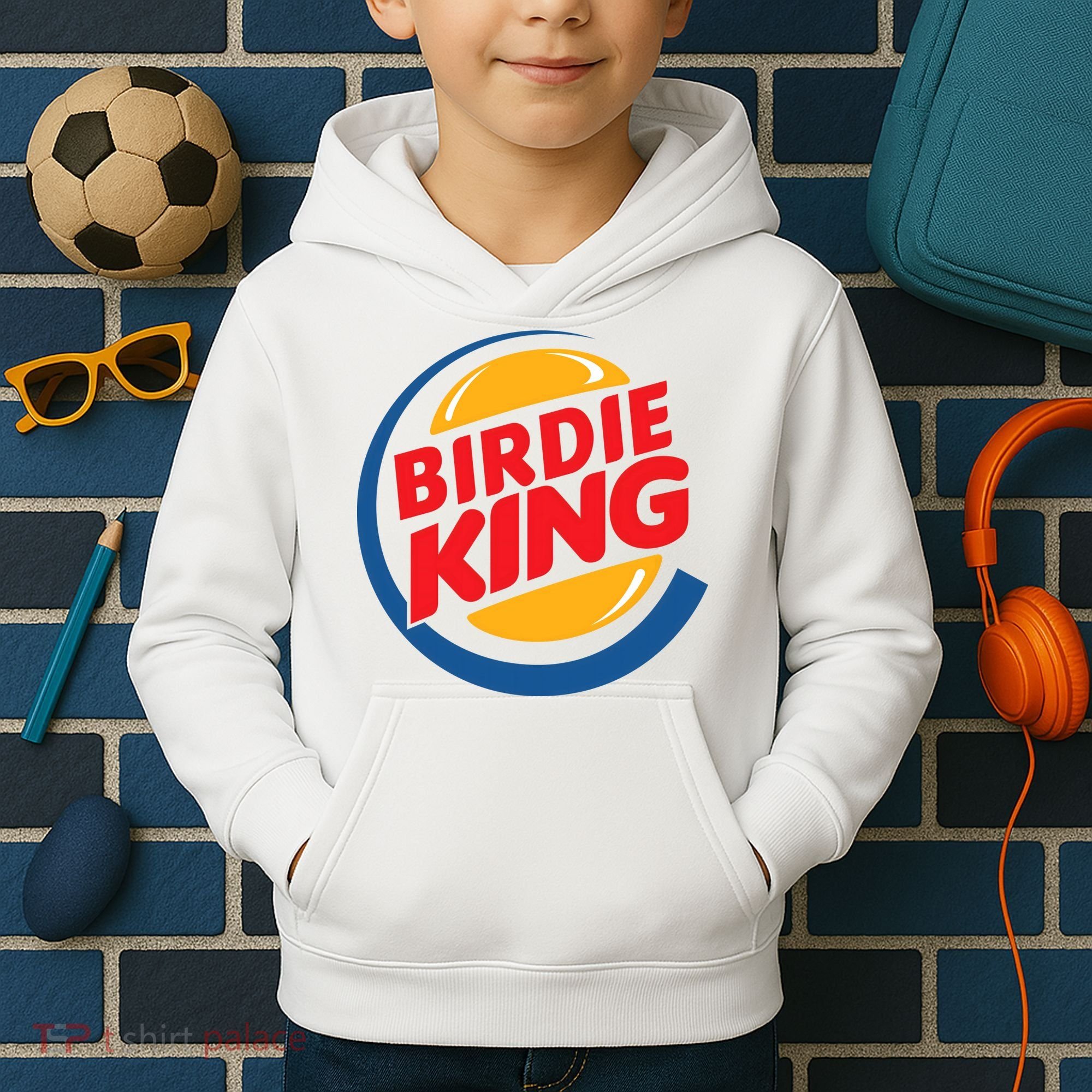 Birdie King Golf Kids Hoodie