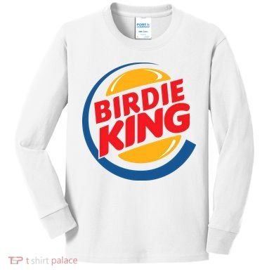 Birdie King Golf Kids Long Sleeve Shirt