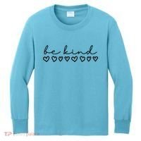 Be Kind Hearts Anti Bullying Kids Long Sleeve Shirt thumb 0