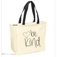 Be Kind Heart Love Blessed Grateful Tote Bag thumb 2