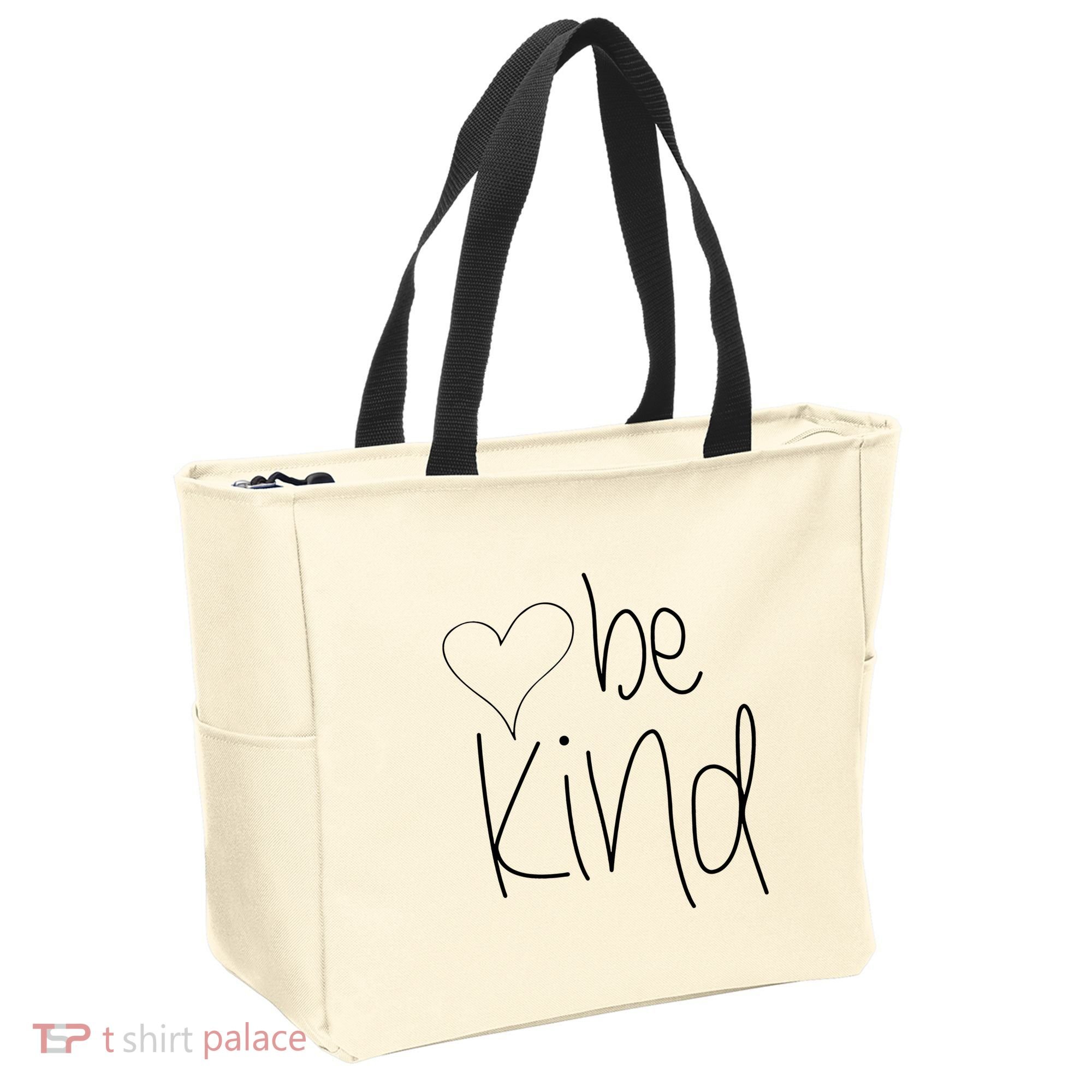 Be Kind Heart Love Blessed Grateful Tote Bag