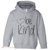 Be Kind Heart Love Blessed Grateful Toddler Hoodie thumb 0