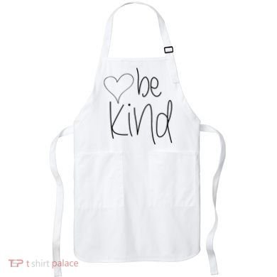 Be Kind Heart Love Blessed Grateful Apron