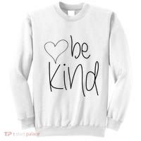 Be Kind Heart Love Blessed Grateful Sweatshirt thumb 0