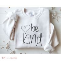 Be Kind Heart Love Blessed Grateful Sweatshirt thumb 2