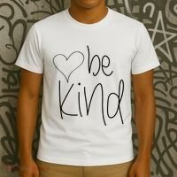 Be Kind Heart Love Blessed Grateful T-Shirt thumb 3