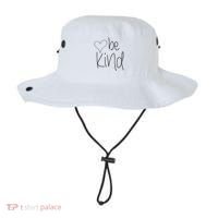Be Kind Heart Love Blessed Grateful Bucket Hat thumb 0