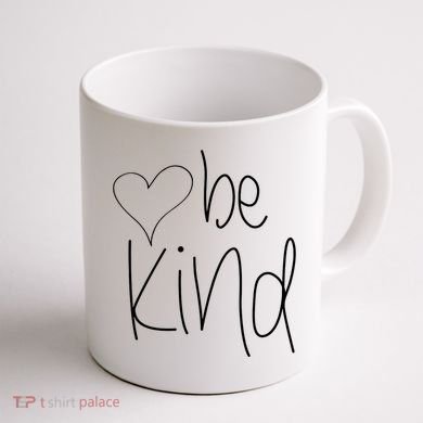 Be Kind Heart Love Blessed Grateful Coffee Mug back