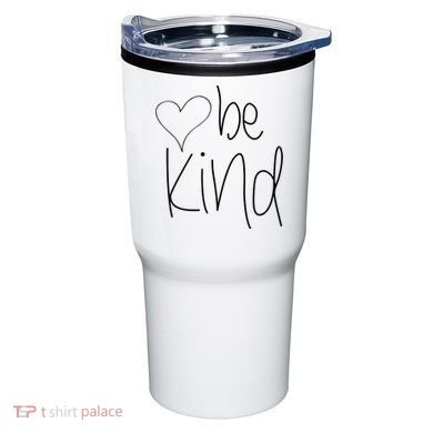Be Kind Heart Love Blessed Grateful Tumbler