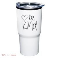 Be Kind Heart Love Blessed Grateful Tumbler thumb 0