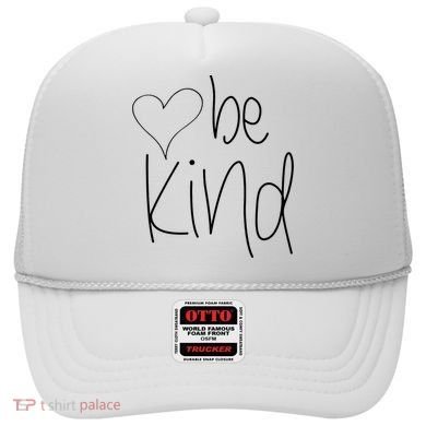 Be Kind Heart Love Blessed Grateful Hat