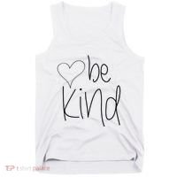 Be Kind Heart Love Blessed Grateful Tank Top thumb 0