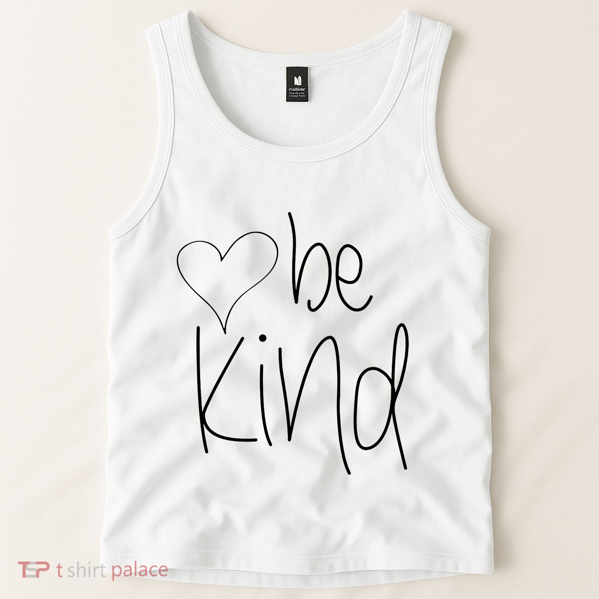 Be Kind Heart Love Blessed Grateful Tank Top