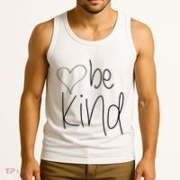 Be Kind Heart Love Blessed Grateful Tank Top thumb 3