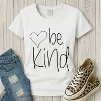 Be Kind Heart Love Blessed Grateful Women's T-Shirt thumb 3
