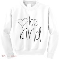 Be Kind Heart Love Blessed Grateful Kids Sweatshirt thumb 0