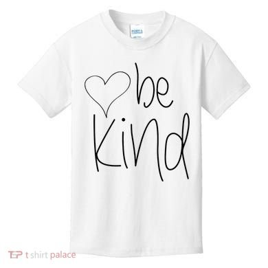 Be Kind Heart Love Blessed Grateful Kids T-Shirt