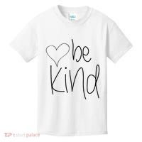 Be Kind Heart Love Blessed Grateful Kids T-Shirt thumb 0