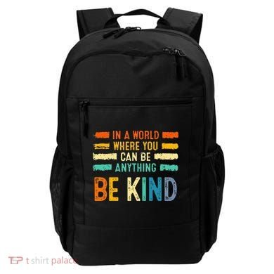 Be Kind Inspirational Vibes Kindness Positive Backpack