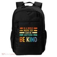 Be Kind Inspirational Vibes Kindness Positive Backpack thumb 0