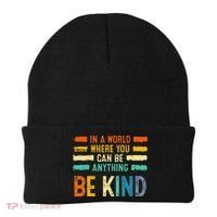 Be Kind Inspirational Vibes Kindness Positive Beanie thumb 0