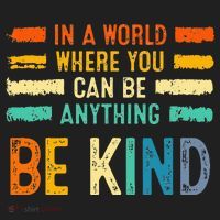 Be Kind Inspirational Vibes Kindness Positive Beanie thumb 2