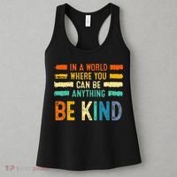 Be Kind Inspirational Vibes Kindness Positive Women's Tank Top thumb 3
