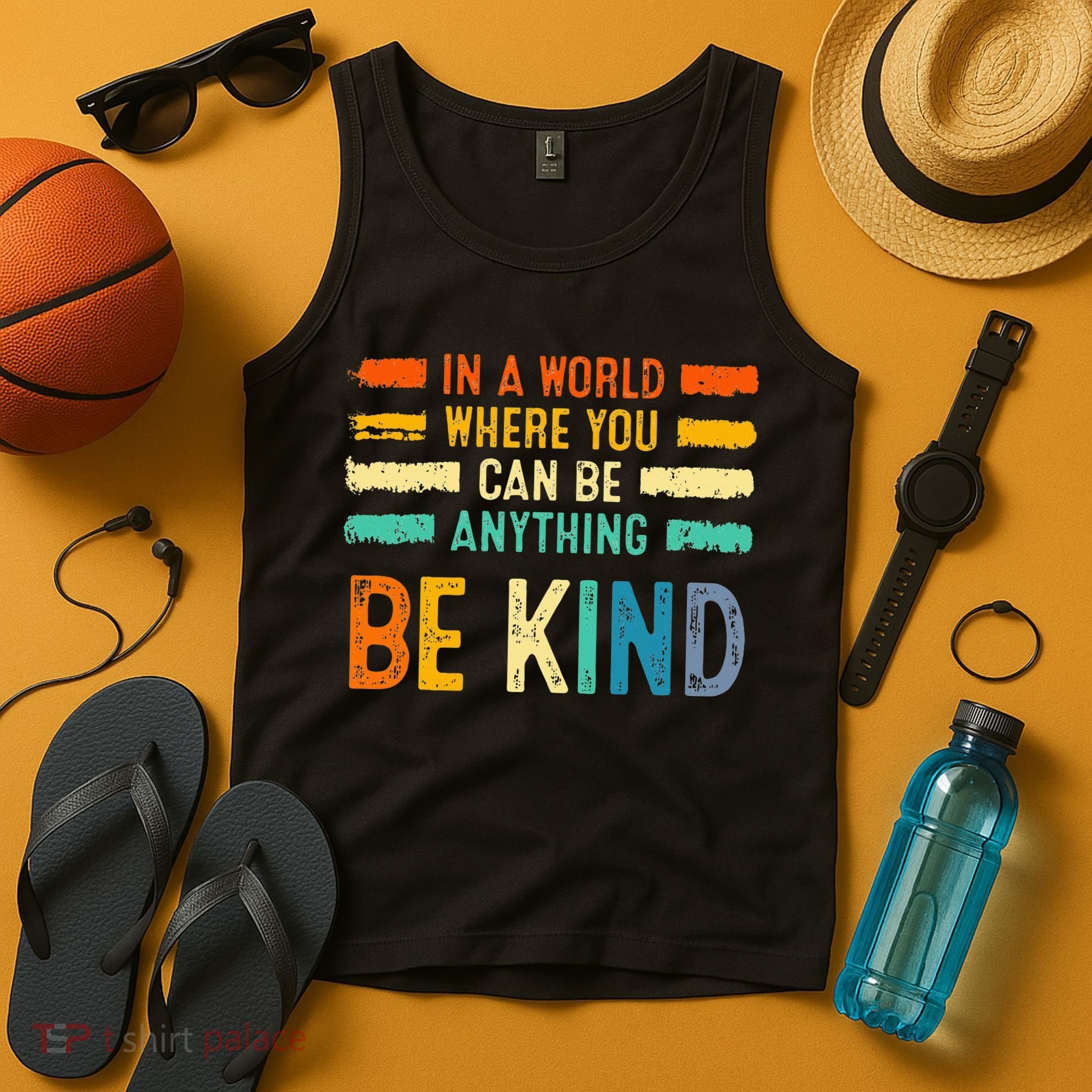 Be Kind Inspirational Vibes Kindness Positive Tank Top
