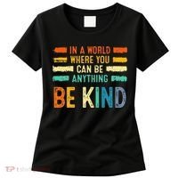 Be Kind Inspirational Vibes Kindness Positive Women's T-Shirt thumb 0