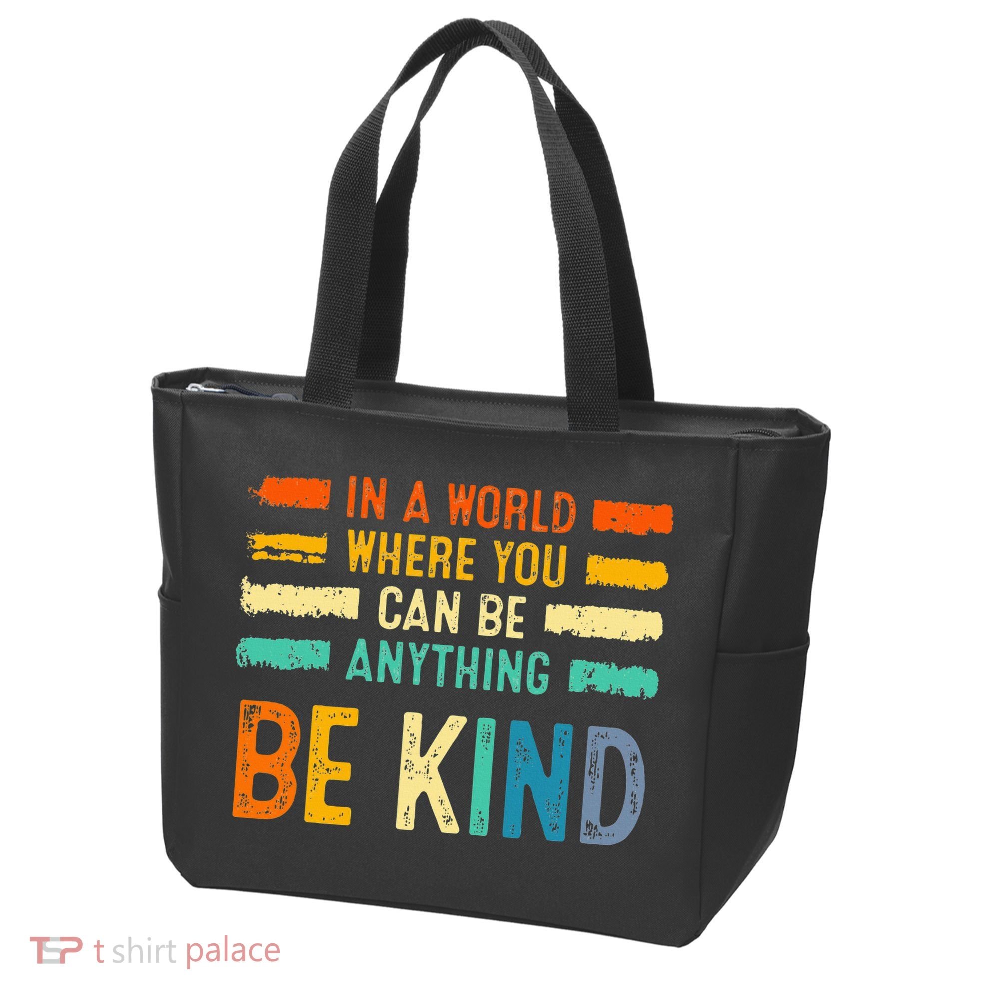 Be Kind Inspirational Vibes Kindness Positive Tote Bag