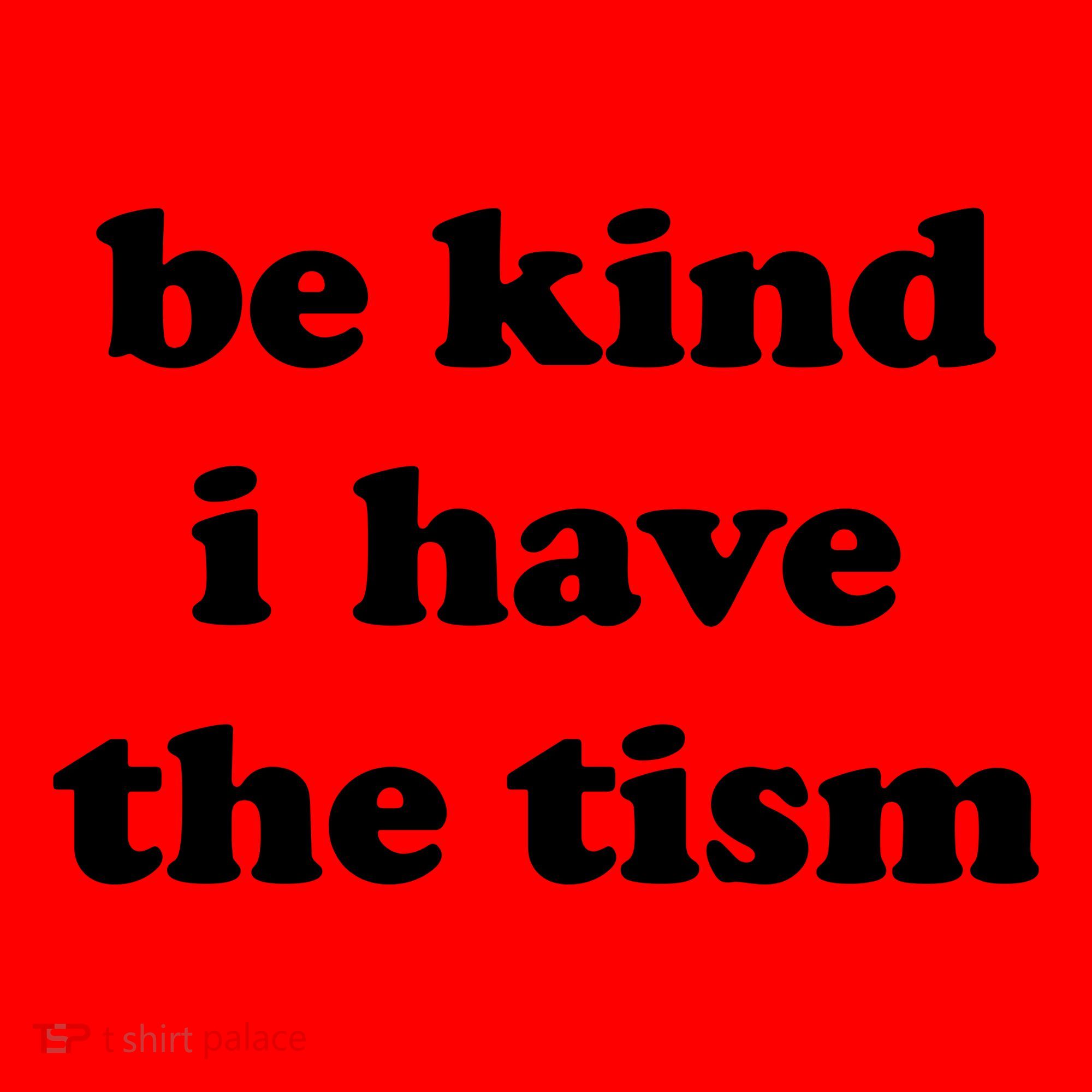 Be Kind I Have The Tism Quote Santa Hat