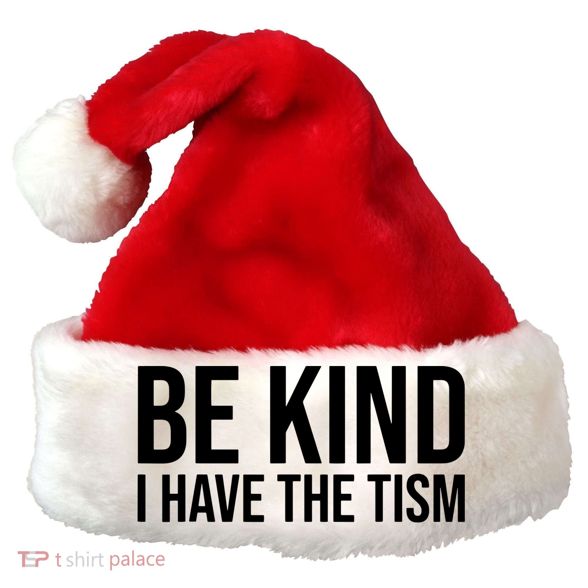 Be Kind I Have The Tism Santa Hat