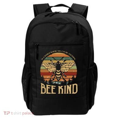 Bee Kind Kindness Inspirational Positive Backpack