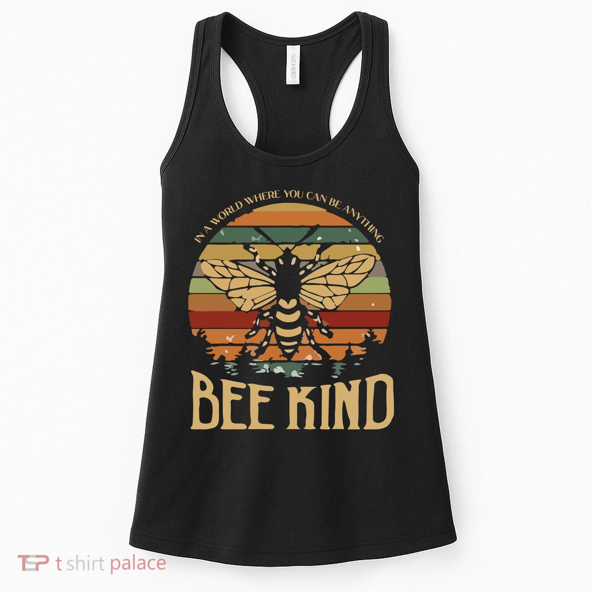 Bee Kind Kindness Inspirational Positive Women's Tank Top
