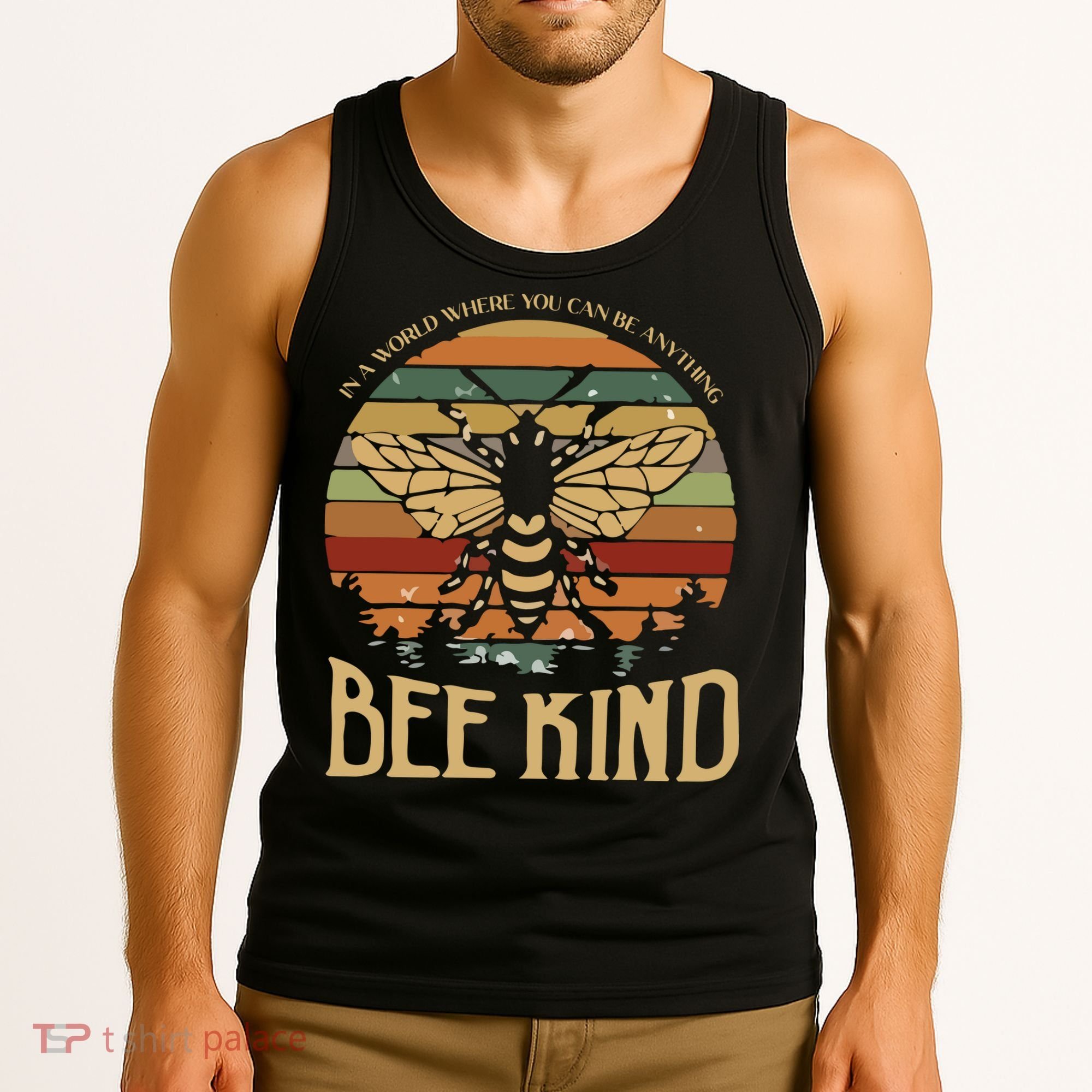 Bee Kind Kindness Inspirational Positive Tank Top