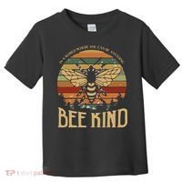Bee Kind Kindness Inspirational Positive Toddler T-Shirt thumb 0