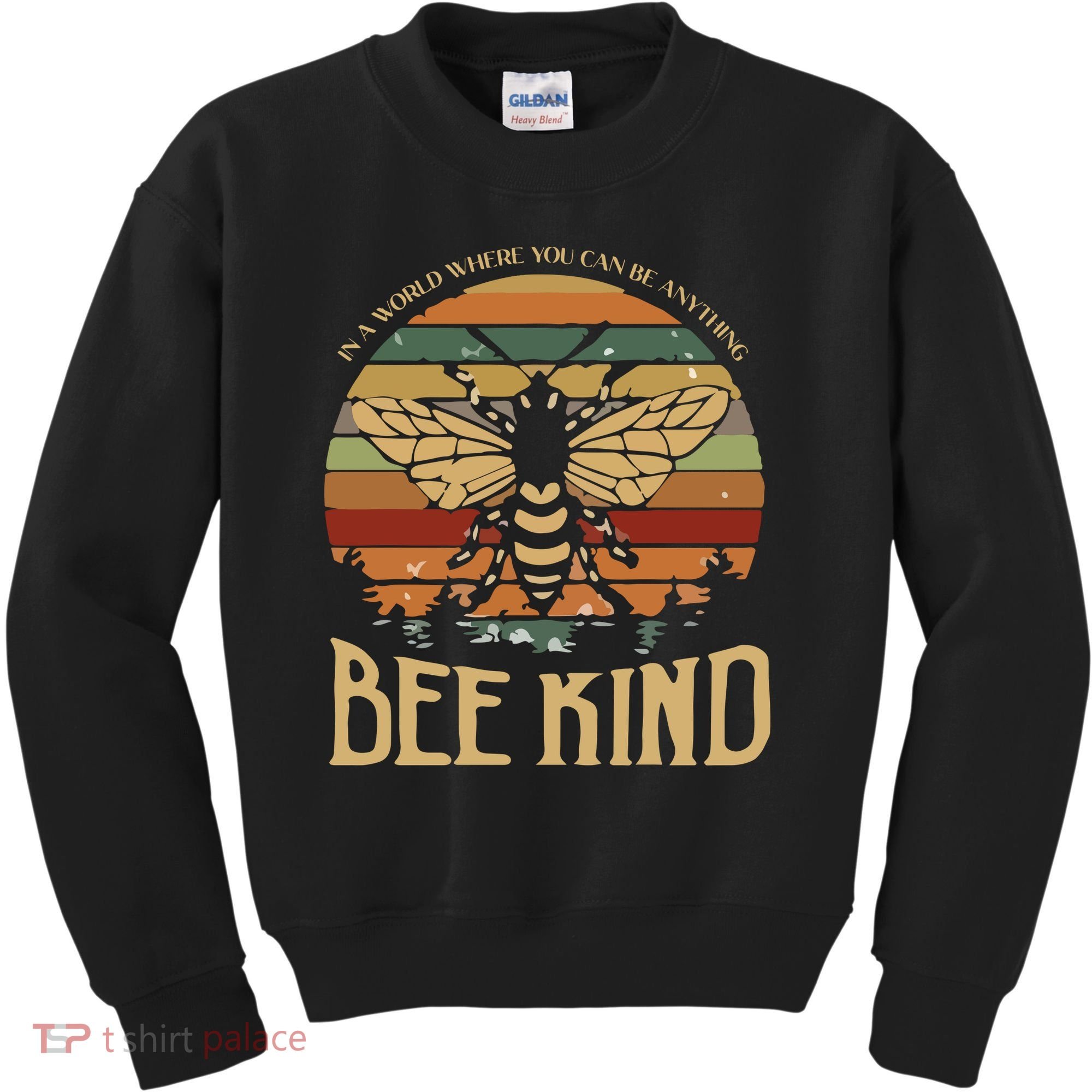 Bee Kind Kindness Inspirational Positive Kids Sweatshirt