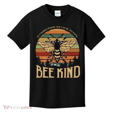 Bee Kind Kindness Inspirational Positive Kids T-Shirt